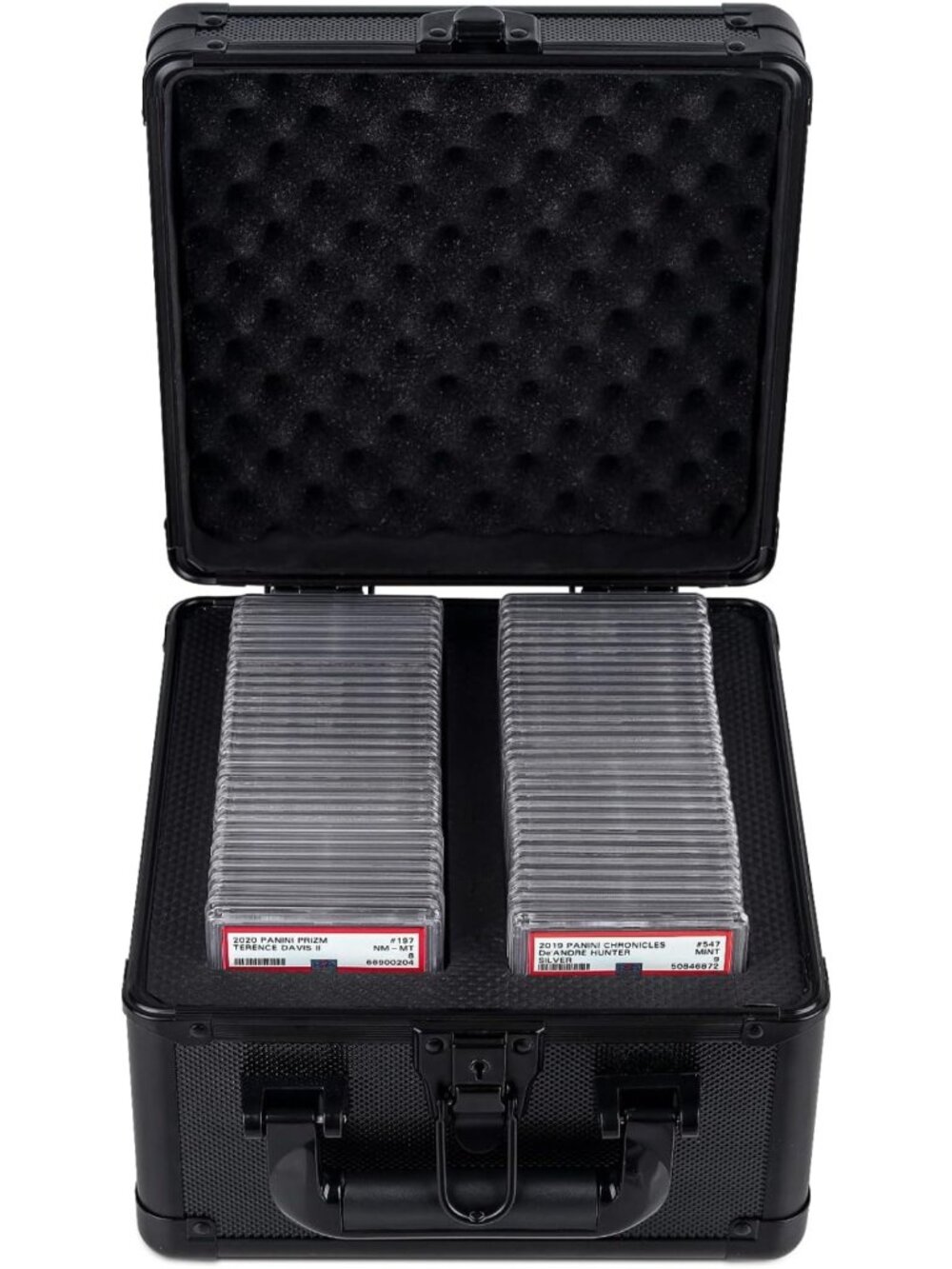 Graded Card Storage Box for 60+ PSA Slab Cards - Sports & Trading Card Holder